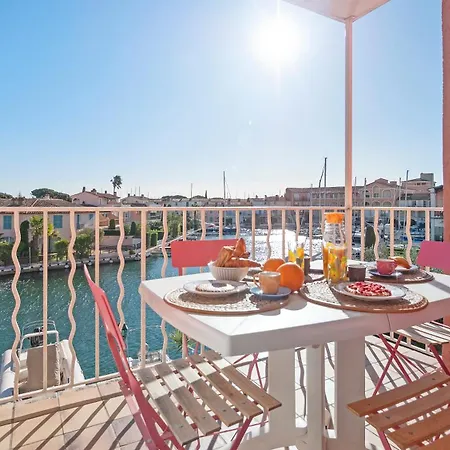 アパート Casa Nostra, Port-grimaud, Vue Sur Les Canaux グリモー